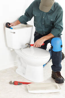 plumber logan, ut fixing toilet